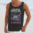 90s Baby Tired Millennial Burnout Nostalgia Parenting Unisex Tank Top