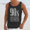 The 90s I'd Go Back For Five Minutes Nostalgia Quote Unisex Tank Top The 90s I'd Go Back For Five Minutes Nostalgia Quote Unisex Tank Top