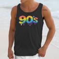 90s Retro Pop Art Rainbow Lips Nostalgia Costume 90s Unisex Tank Top 90s Retro Pop Art Rainbow Lips Nostalgia Costume 90s Unisex Tank Top