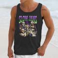 90s Style Bootleg Trendy Sloth Design For Introverts Unisex Tank Top