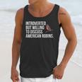 American Robin Bird Watching Lover Introvert Quote Unisex Tank Top American Robin Bird Watching Lover Introvert Quote Unisex Tank Top