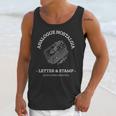 Analogue Nostalgia Letter & Stamp Graphic Unisex Tank Top