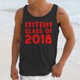 & Red Class Of 2018 Senior GraduationShirt Unisex Tank Top