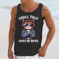 Anti Social Anxiety Mindfulness No Small Talk Introvert Cat Men Women Unisex Tank Top Anti Social Anxiety Mindfulness No Small Talk Introvert Cat Men Women Unisex Tank Top