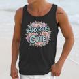 Anxious But Cute Introvert Floral Social Anxiety Unisex Tank Top Anxious But Cute Introvert Floral Social Anxiety Unisex Tank Top