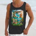 Aqua In The Skies Frutiger Aero Unisex Tank Top