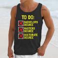 Bachelors Masters Doctorate Degree DR PHD Graduation Unisex Tank Top