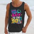Back To The 90s Nostalgia Cassette Game Console Boombox Unisex Tank Top