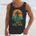 Bigfoot Introvert People Not A Big Fan Retro Sasquatch Unisex Tank Top