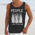 Bigfoot People Not a Big Fan Sasquatch Introvert Unisex Tank Top