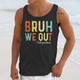 Bruh We Out 3rd Graders Third Grade Graduation Unisex Tank Top