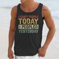 I Can't People Today I Peopled Yesterday Introvert Unisex Tank Top