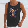 Capybara Graduation Dabbing Capy Wearing Graduate Gown Unisex Tank Top