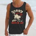 Cat Lover Sorry Cant Go Im An Indoor Introvert Cat Mom Unisex Tank Top