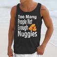 Chicken Nugget Saying Introvert Nuggie Foodie Food Unisex Tank Top Chicken Nugget Saying Introvert Nuggie Foodie Food Unisex Tank Top