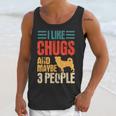 Chug Dog Retro Vintage Pughuahua Owner Fur Parent Introvert Unisex Tank Top Chug Dog Retro Vintage Pughuahua Owner Fur Parent Introvert Unisex Tank Top