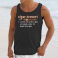 Cigar-Trovert Cigar Smoking Humor Definition Introvert Unisex Tank Top