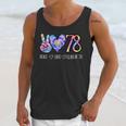 Class Of 1978 Shirt Tie Dye Senior Graduation Class Reunion Unisex Tank Top