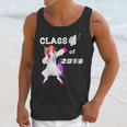Class Of 2018 Graduation Him Her Unicorn Dabbing Shirt Unisex Tank Top