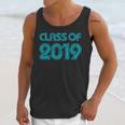 Class Of 2019 High School Graduation Teal Senior Unisex Tank Top