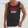 Class Of 2021 Burgundy Regalia Graduation Unisex Tank Top