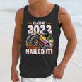 Class Of 2022 Monster Truck Graduation Cap Retro Sunset Boy Unisex Tank Top