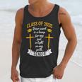Class Of 2025 Senior Graduation Cross Quote Faith In God Unisex Tank Top