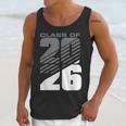 Class Of 2026 High School Senior Graduation Grey Sport Style Unisex Tank Top