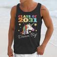 Class Of 2031 Magical Unicorn Graduation Cap Unisex Tank Top