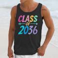 Class Of 2036 First Day Kindergarten Grow With Me Graduation Unisex Tank Top
