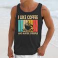 I Like Coffee And Maybe 3 People Introvert Anti-Social Unisex Tank Top I Like Coffee And Maybe 3 People Introvert Anti-Social Unisex Tank Top