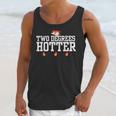 College Masters Degree Graduation Two Degrees Hotter Unisex Tank Top