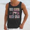 Colorful Proud Grandma 2024 NICU Graduate Baby Graduation Unisex Tank Top