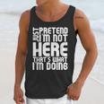 Cool Introvert Just Pretends I'm Not Heres Unisex Tank Top Cool Introvert Just Pretends I'm Not Heres Unisex Tank Top