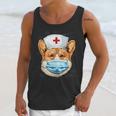 Corgi Dog Nurse RN Nursing School Graduation Unisex Tank Top