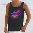 Cowabunga Retro 80s 90s Nostalgia Slang Neon Grunge Art Unisex Tank Top