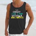 Crazy Cat Lady Doctorate Graduation T-Shirt Phd EdD Unisex Tank Top