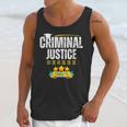 Criminal Justice Degree Graduation Senior Celebration Grad Unisex Tank Top