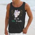 Cute Unicorn See Ya 5th Grade Graduation Shirt Unisex Tank Top