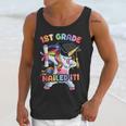 Dabbing 1st Grade Unicorn Graduation Class Of 2021 Nailed It Unisex Tank Top