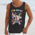 Dabbing 4th Grade Unicorn Graduation Class Of 2021 Nailed It Unisex Tank Top