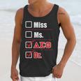 Delta Sigma Theta Sorority Delta Doctor Graduation Unisex Tank Top