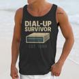 Dial Up Survivor Retro 90s Internet Nostalgia Unisex Tank Top