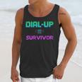 Dial Up Survivor Retro Modem Nostalgia Tech Top Unisex Tank Top