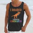Dinosaur Graduation I Roared Through Kindergarten T-Shirt Unisex Tank Top