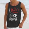 I Don't Like People Introvert Small Unisex Tank Top I Don't Like People Introvert Small Unisex Tank Top