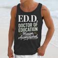 EdD Doctor Of Education Graduation For Doctoral Degree Unisex Tank Top