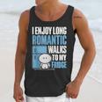 I Enjoy Long Romantic Walks To My Fridge Introvert Unisex Tank Top I Enjoy Long Romantic Walks To My Fridge Introvert Unisex Tank Top