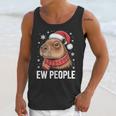 Ew People Capybara Christmas Introvert Holiday Humor Unisex Tank Top