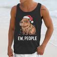 Ew People Capybara Christmas Lights Introvert Humor Unisex Tank Top Ew People Capybara Christmas Lights Introvert Humor Unisex Tank Top